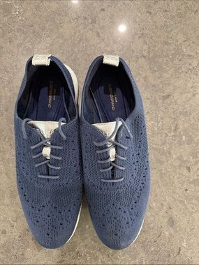 Cole Haan Women’s  2.ZERØGRAND Knit Oxford - Navy size 9